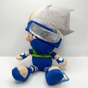Original Naruto Kakashi 2005 Banpresto Plush 10" New With Tags NWT Japan